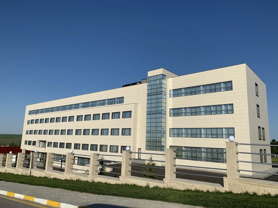 Prezident İlham Əliyev Qobustan Rayon Mərkəzi Xəstəxanasının açılışında - YENİLƏNİB - FOTOLAR