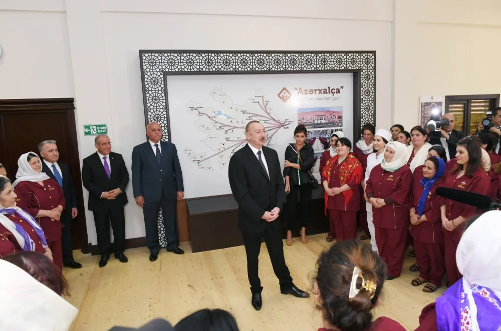 "31 xalça fabrikinin yaradılması nəzərdə tutulur" - Prezident İlham Əliyev - FOTOLAR - VİDEO