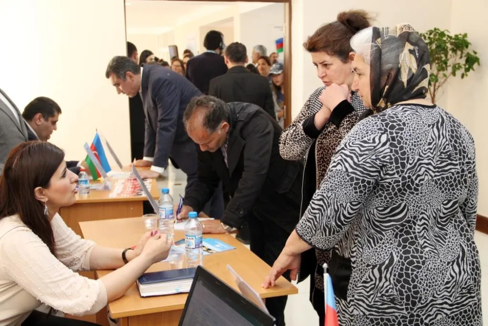 Məcburi köçkünlər üçün əmək yarmarkası keçirilib