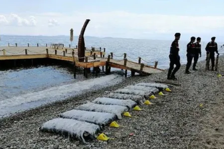 Dənizdən 1,5 ton marixuana çıxarıldı - FOTO - VİDEO