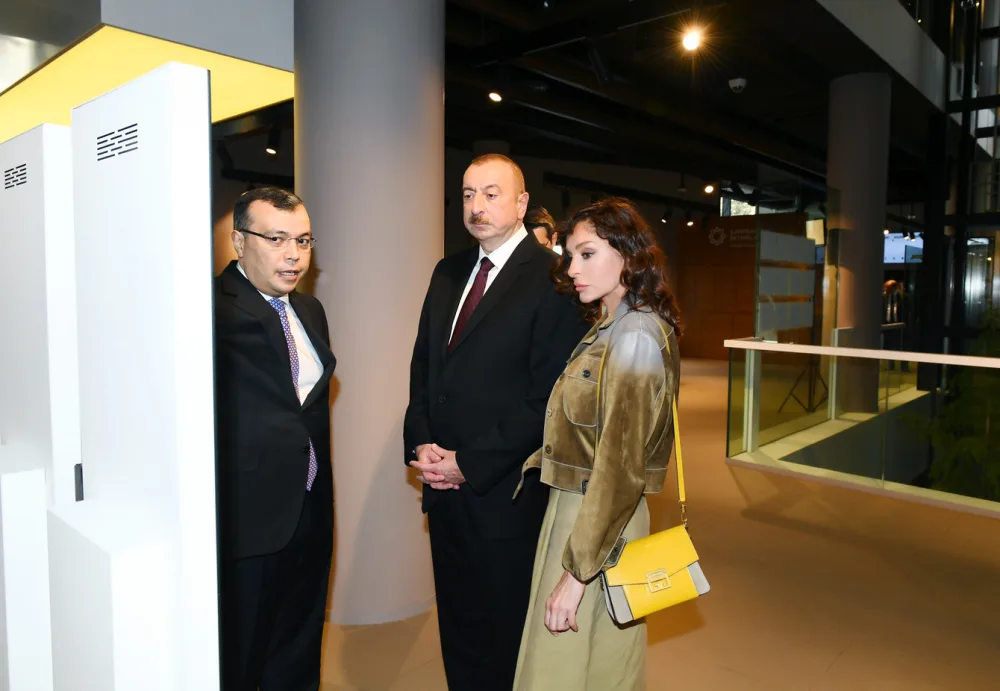 Prezident və xanımı DOST Agentliyinin və ilk DOST mərkəzinin inzibati binasının - AÇILIŞINDA - YENİLƏNİB - FOTOLAR