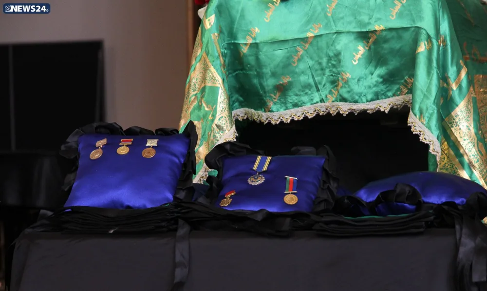 Arif Məlikovla vida mərasimi keçirilib - FOTOLAR - VİDEO - YENİLƏNİB -2