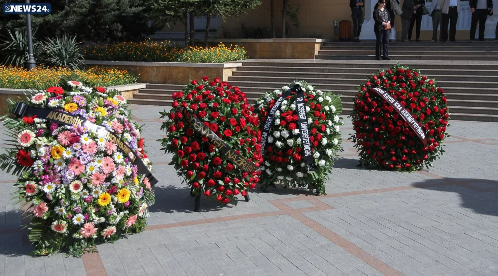 Arif Məlikovla vida mərasimi keçirilib - FOTOLAR - VİDEO - YENİLƏNİB -2