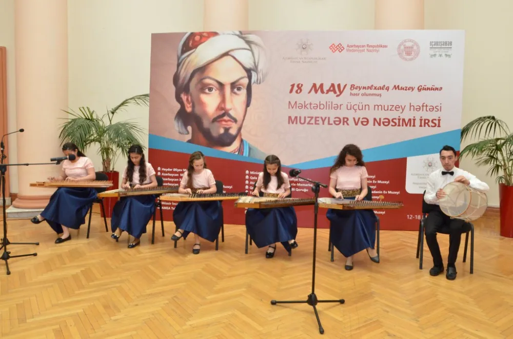 Azərbaycan Musiqi Mədəniyyəti Dövlət Muzeyində muzey həftəsinin açılışı olub - FOTOLAR