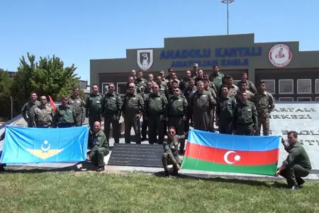 “Anatolian Phoenix-2019” təlimləri ilə bağlı brifinq keçirilib - VİDEO