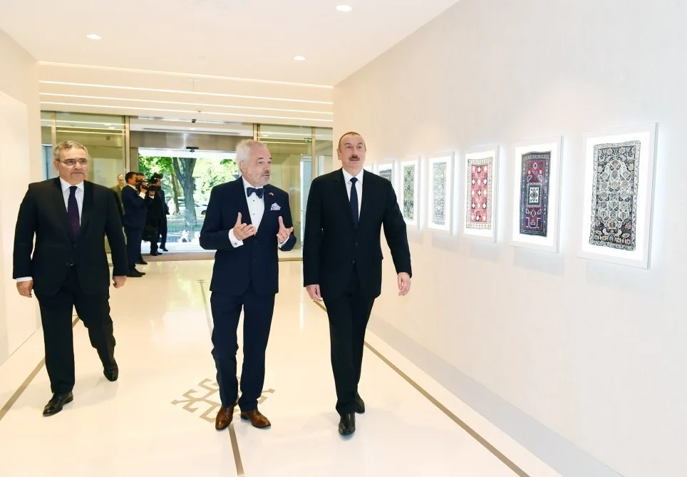 Prezident Belçikadakı səfirliyimizin yeni binasının açılışında - FOTOLAR