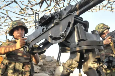 Ermənistan silahlı qüvvələrinin bölmələri atəşkəsi 25 dəfə pozub