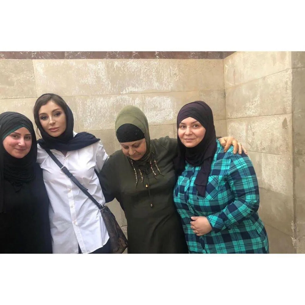 Mehriban Əliyeva ziyarətgahda - FOTO