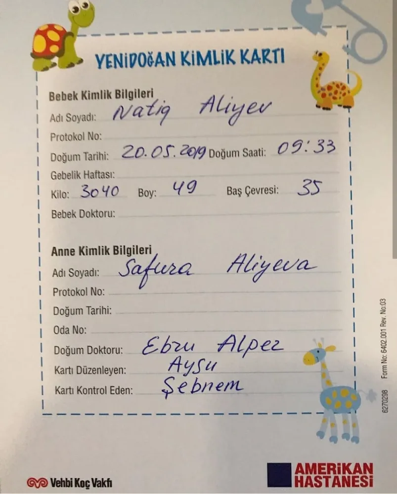 Safura 3-cü dəfə ana oldu - FOTO