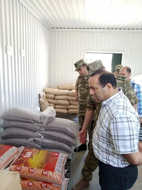 Ombudsman aparatının nümayəndələri - DÖYÜŞ BÖLGƏSİNDƏ - FOTO