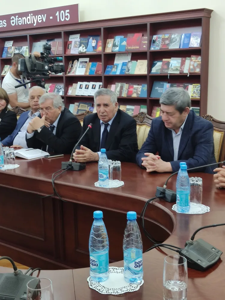 İlyas Əfəndiyevin 105 illiyi qeyd edildi - Məlumat bazası yaradıldı -FOTOLAR -VİDEO