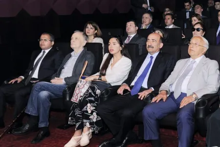 Leyla Əliyeva cizgi filminin təqdimatında - FOTOLAR