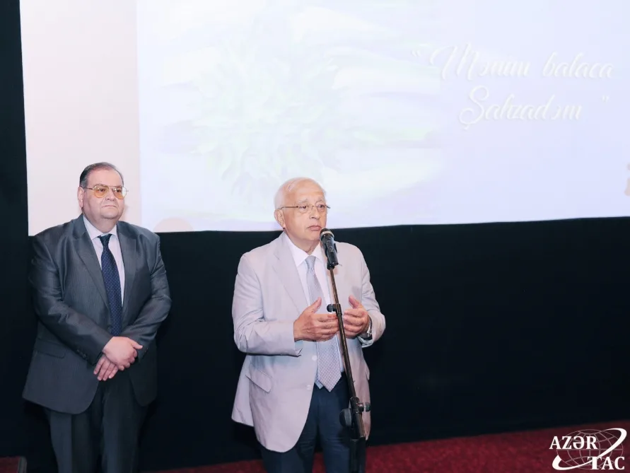 Leyla Əliyeva cizgi filminin təqdimatında - FOTOLAR