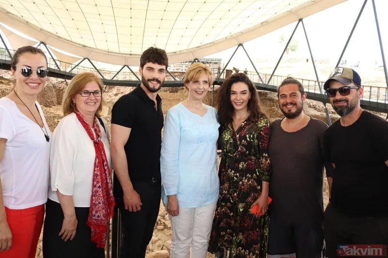Şahzadə "Hercai" serialının çəkiliş meydançasında - FOTO