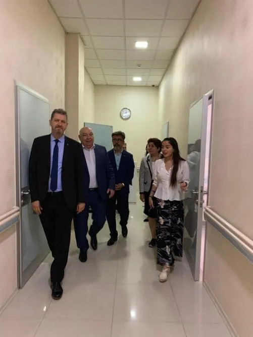 Leyla Əliyeva Elmi-Tədqiqat Hematologiya və Transfuziologiya İnstitutunda - FOTO