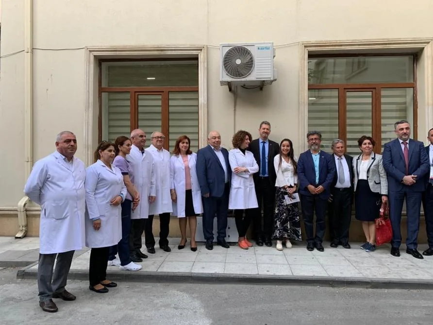 Leyla Əliyeva Elmi-Tədqiqat Hematologiya və Transfuziologiya İnstitutunda - FOTO