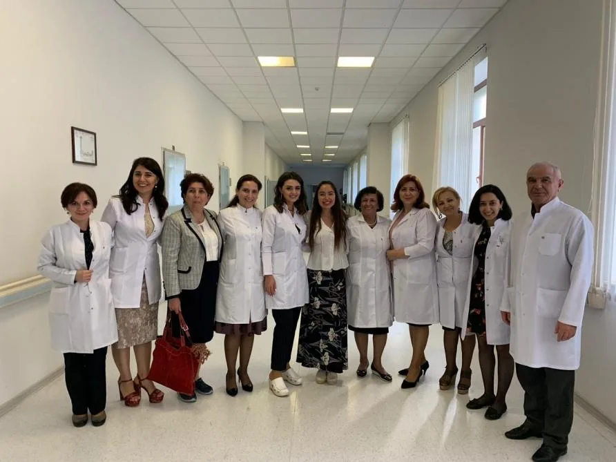Leyla Əliyeva Elmi-Tədqiqat Hematologiya və Transfuziologiya İnstitutunda - FOTO