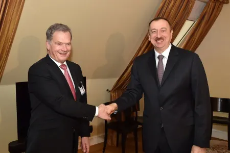 Finlandiyanın dövlət başçısı Prezident İlham Əliyevi təbrik edib