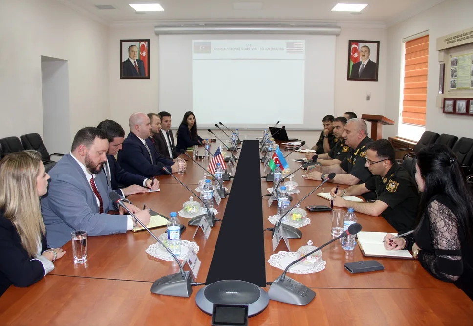 ABŞ nümayəndə heyəti hərbi hissədə olub - FOTO - VİDEO