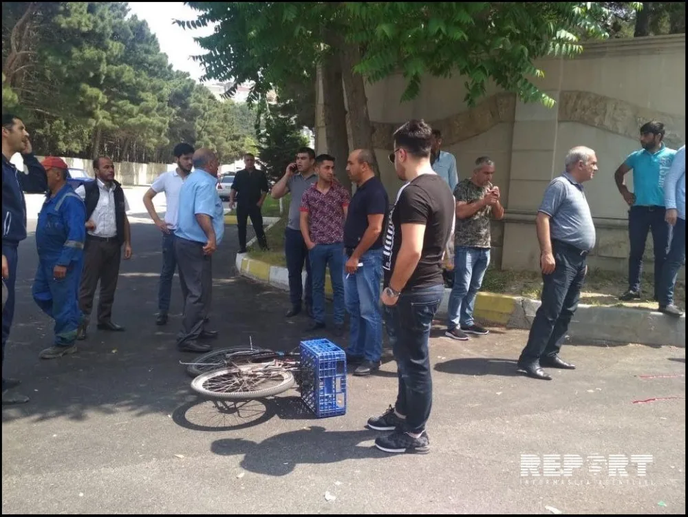 Bakıda avtobus 22 yaşlı gənci vuraraq öldürdü - FOTO