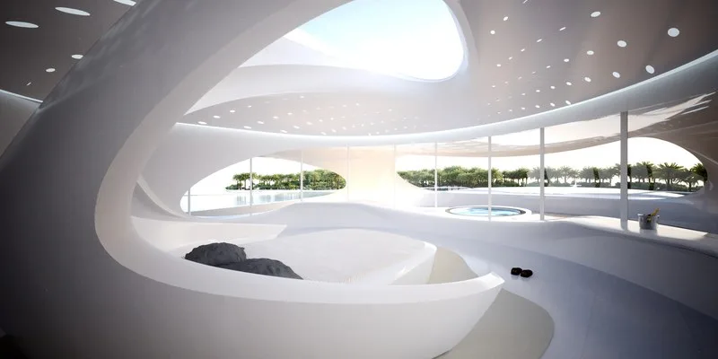 Zaha Hadidin heyrətamiz yaxtaları - Fotolar