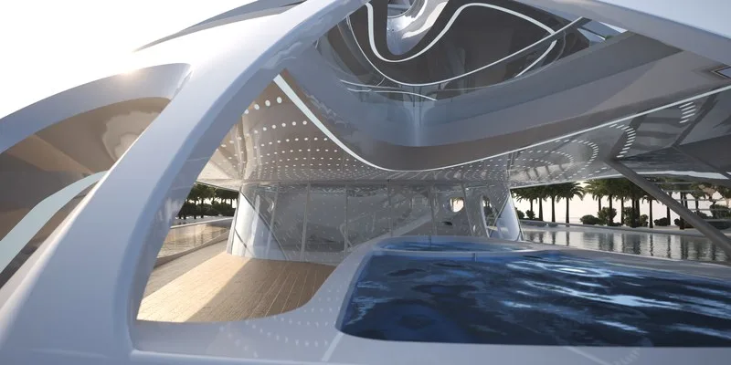 Zaha Hadidin heyrətamiz yaxtaları - Fotolar