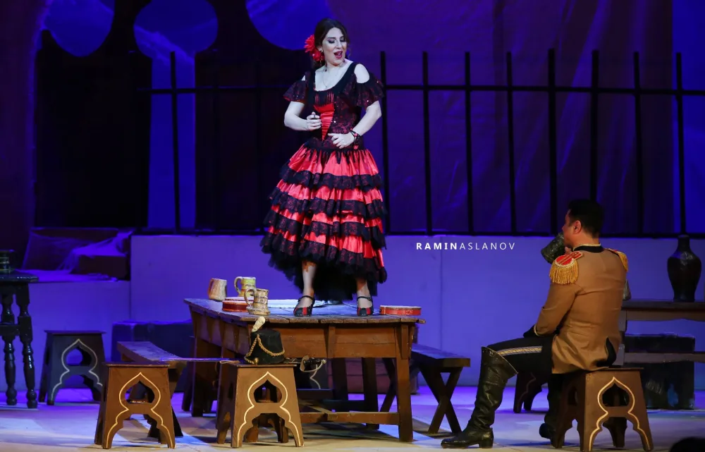 Xalq artisti Fidan Hacıyeva: “Karmen mənim vizit-kartımdır” - FOTO - VİDEO