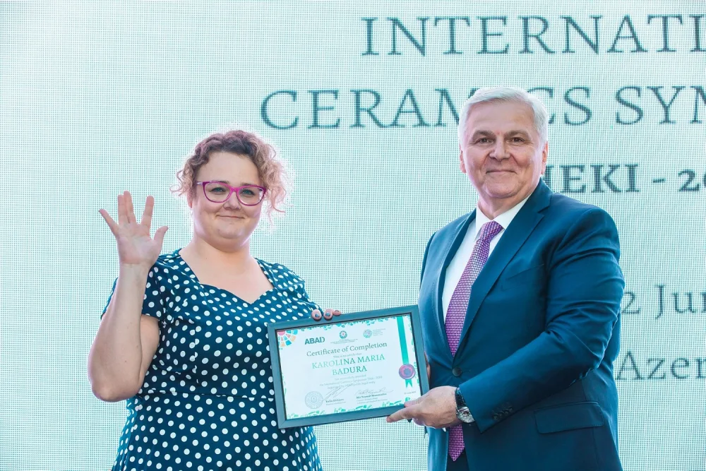 “Təbiətdən tarixə” adlı Keramika üzrə Beynəlxalq Simpozium keçirilib - FOTOLAR