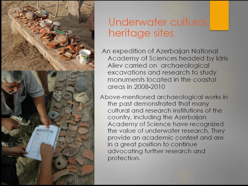 Sualtı mədəni irsin mühafizəsi üzrə beynəlxalq konfrans keçirilib - FOTO