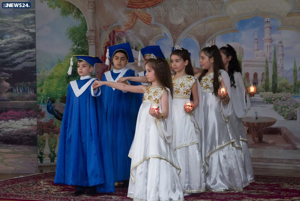 Bakı Slavyan Universitetinin Məktəb Lisey Kompleksində 4-cülər buraxılış gününü - QEYD ETDİ - FOTO - VIDEO