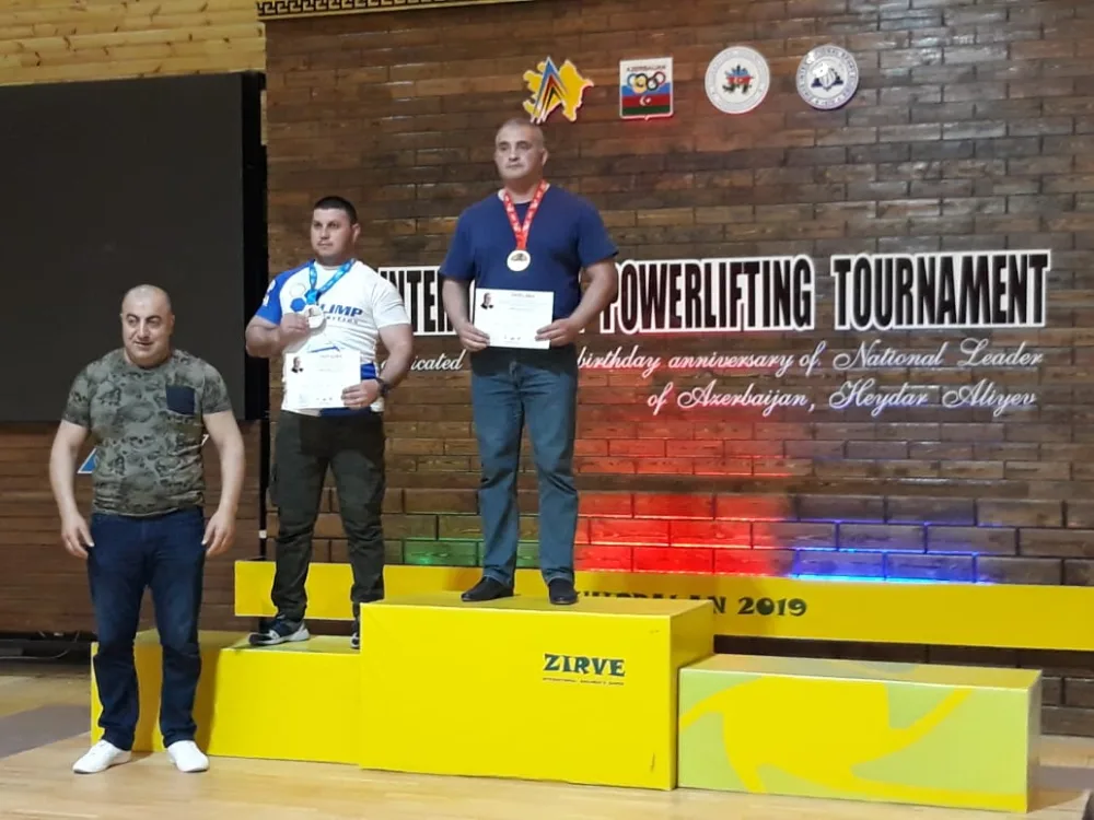 Dəmiryolçu-idmançı beynəlxalq turnirin qalibi olub - FOTO