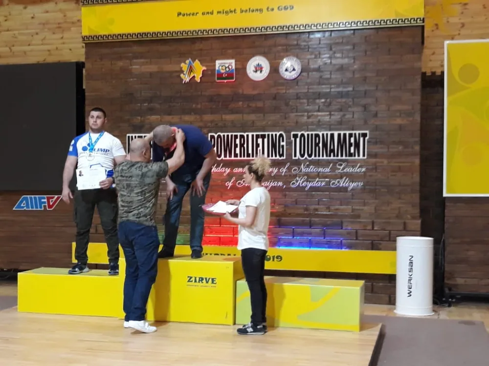 Dəmiryolçu-idmançı beynəlxalq turnirin qalibi olub - FOTO