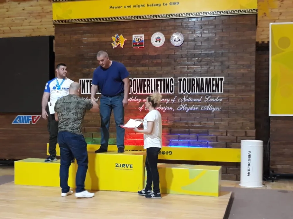 Dəmiryolçu-idmançı beynəlxalq turnirin qalibi olub - FOTO