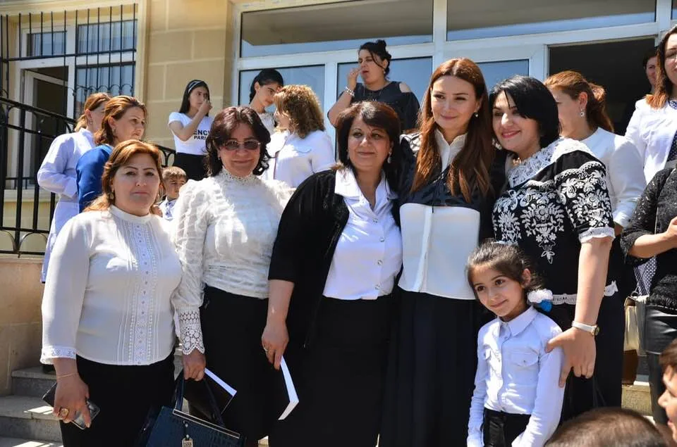 Qənirə Paşayeva Tovuzda sakinlərlə görüşüb - FOTOLAR