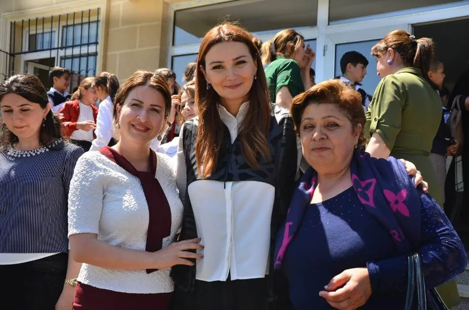 Qənirə Paşayeva Tovuzda sakinlərlə görüşüb - FOTOLAR