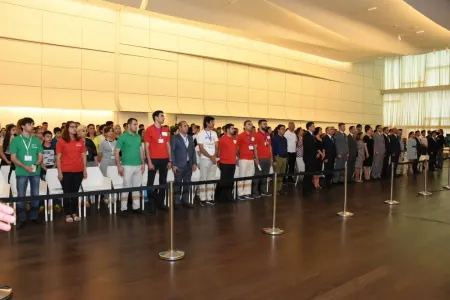 Heydər Əliyev Mərkəzində III Robot Olimpiadası keçirilir - FOTOLAR