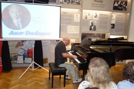 Xalq artisti Azər Dadaşovla görüş keçirilib - FOTO