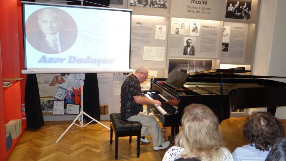 Xalq artisti Azər Dadaşovla görüş keçirilib - FOTO