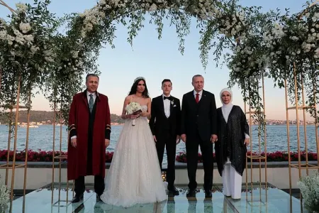 Ərdoğan Məsud Özilin nikah şahidi oldu- - FOTO