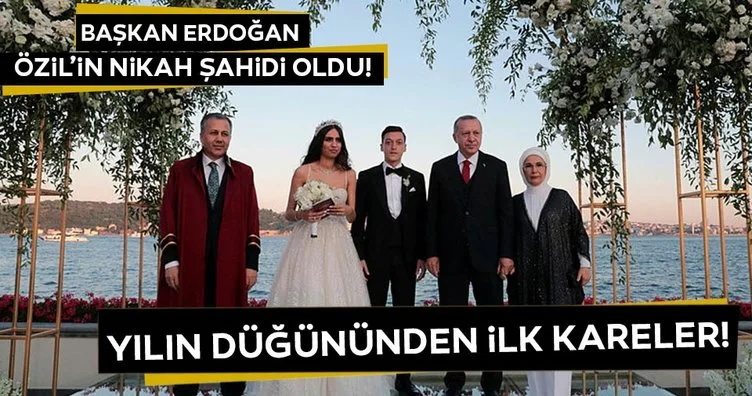 Ərdoğan Məsud Özilin nikah şahidi oldu- - FOTO