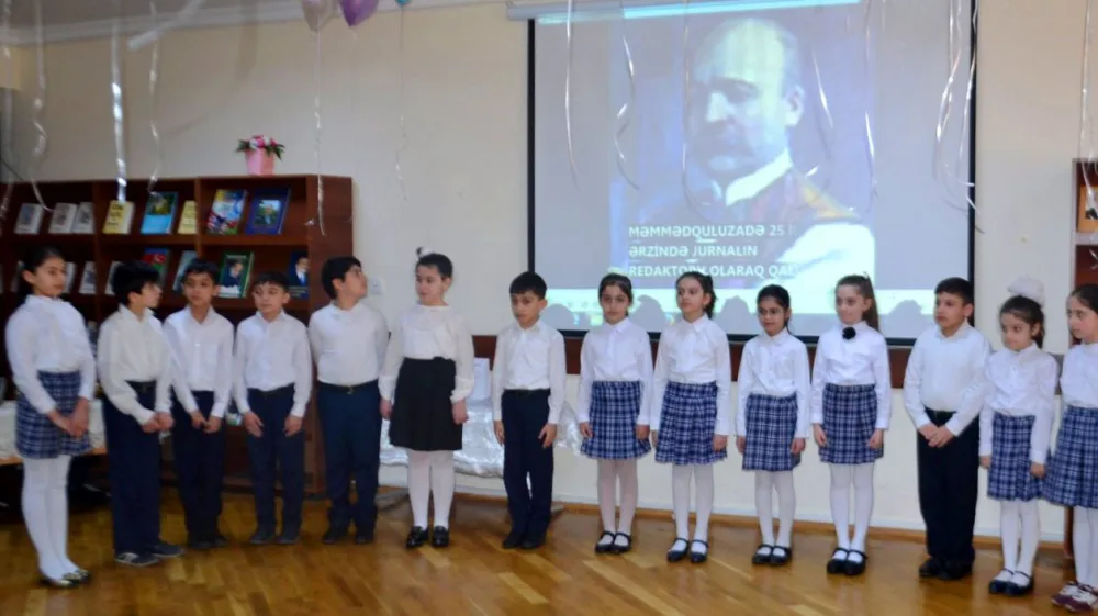 Məktəblərdə Cəlil Məmmədquluzadənin 150 illik yubileyi keçirilir
