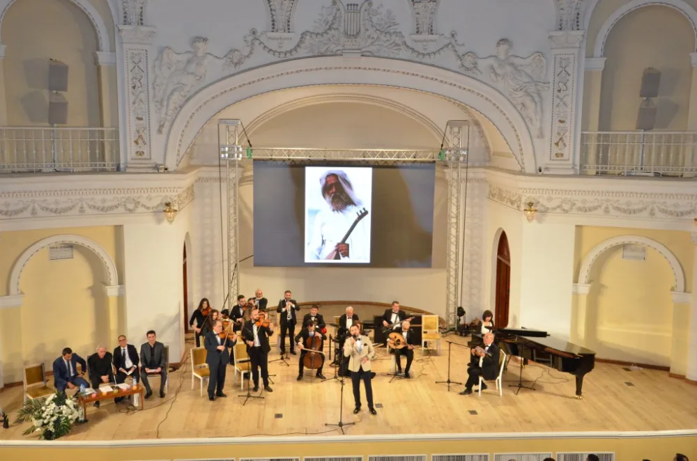 Vaqif Səmədoğlunun 80 illiyinə həsr olunmuş poeziya gecəsi təşkil edilib - FOTO