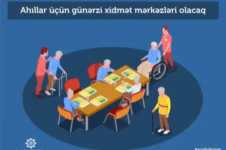 5 rayonda ahıllar üçün xidmət mərkəzləri yaradılacaq