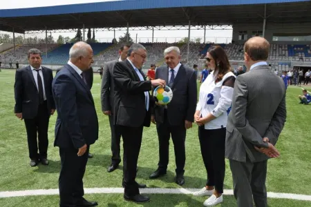 Tovuzda“Açıq Əyləncəvi Futbol Məktəbləri” layihəsinin tədbiri keçirilib - FOTO - VİDEO
