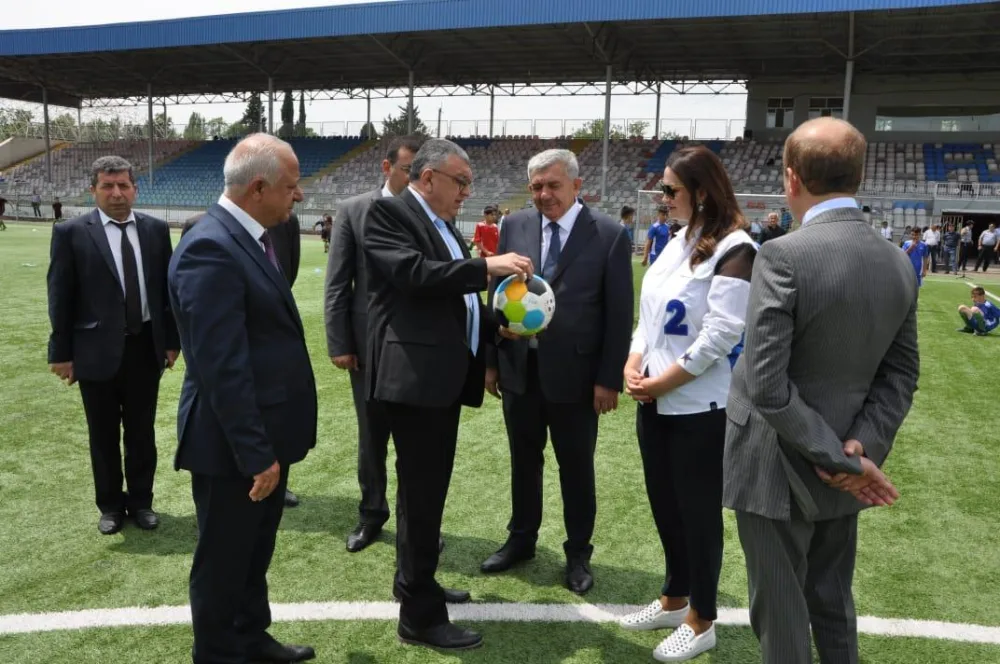 Tovuzda“Açıq Əyləncəvi Futbol Məktəbləri” layihəsinin tədbiri keçirilib - FOTO - VİDEO