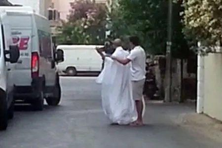 Turist bazara lüt çıxdı - Ara qarışdı - VİDEO