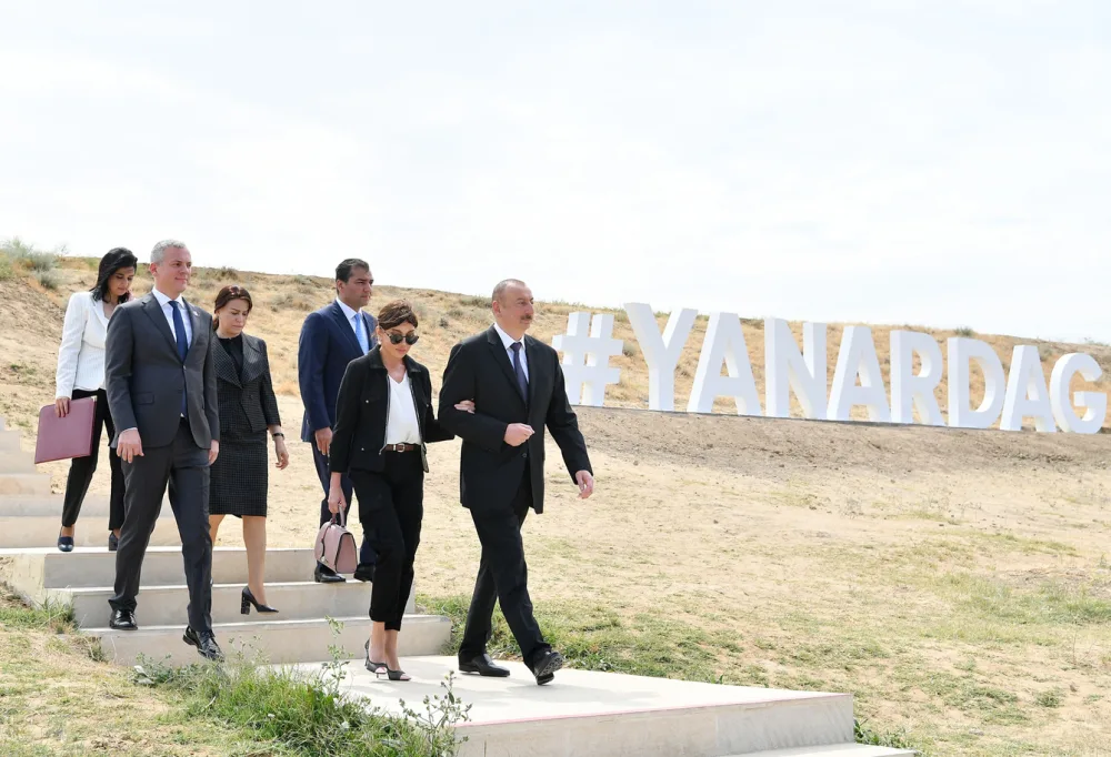Prezident İlham Əliyev və xanımı “Yanardağ” qoruğunun - AÇILIŞINDA - FOTOLAR - YENIİLƏNİB