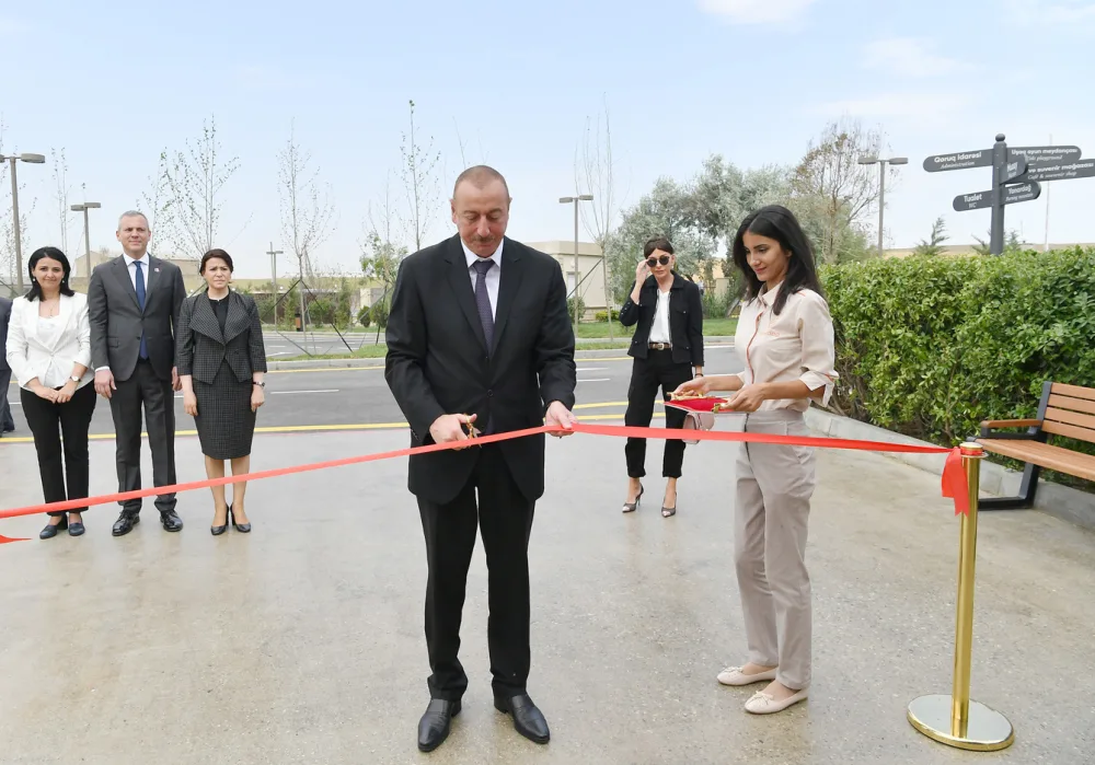 Prezident İlham Əliyev və xanımı “Yanardağ” qoruğunun - AÇILIŞINDA - FOTOLAR - YENIİLƏNİB