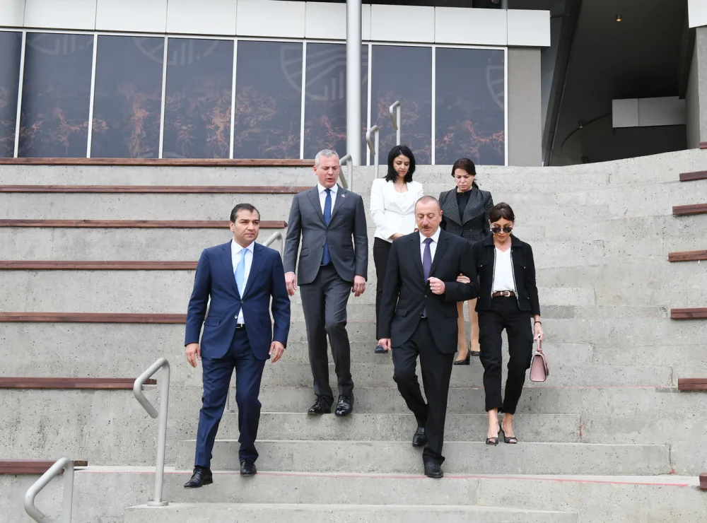 Prezident İlham Əliyev və xanımı “Yanardağ” qoruğunun - AÇILIŞINDA - FOTOLAR - YENIİLƏNİB