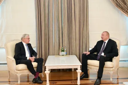 Prezident Niderland-Azərbaycan Dostluq Qrupunun sədri Rene Van deri qəbul edib - FOTO - YENİLƏNİB
